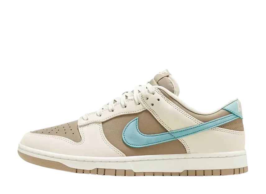 Nike Dunk Low "Khaki Denim Turquoise"