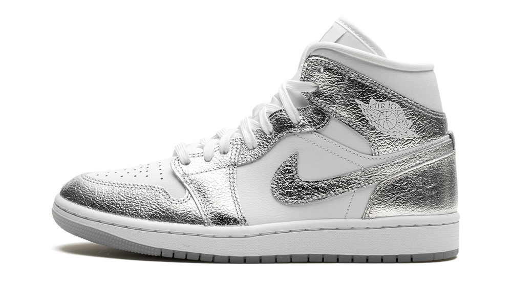 Air Jordan 1 Mid SE "Metalic Silver"