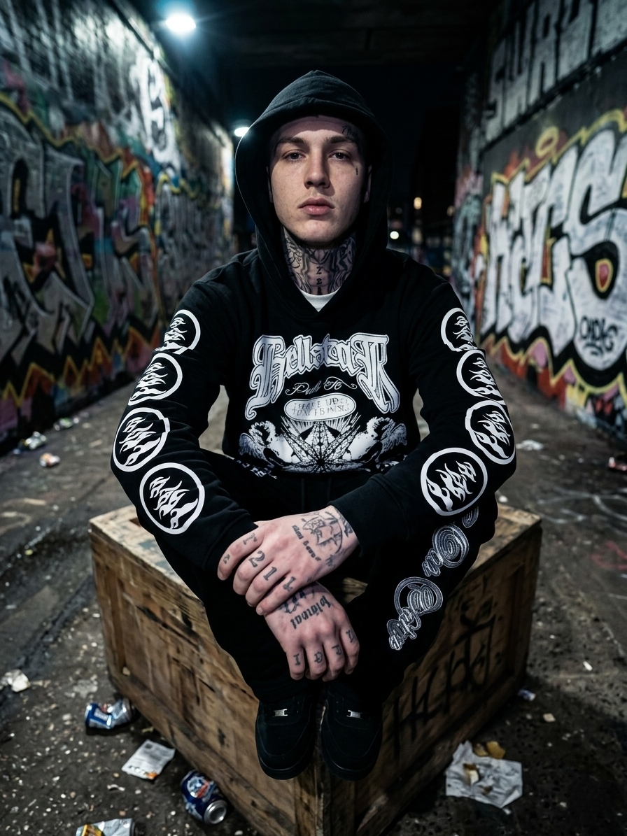 Hellstar Tracksuit "Only in Darkness you can see Stars"