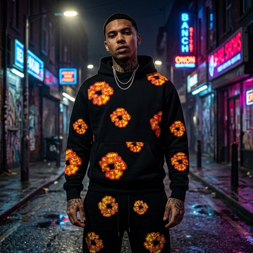 Denim Tears x Offset Tracksuit "Black"