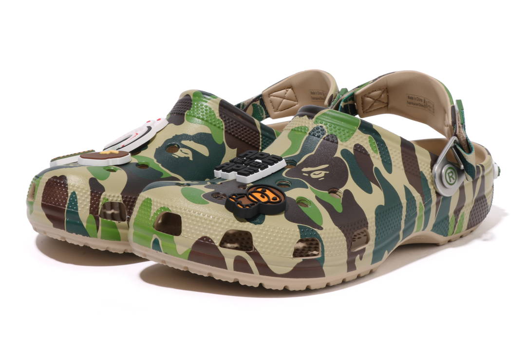 BAPE x Crocs Classic Clog « Camo green »