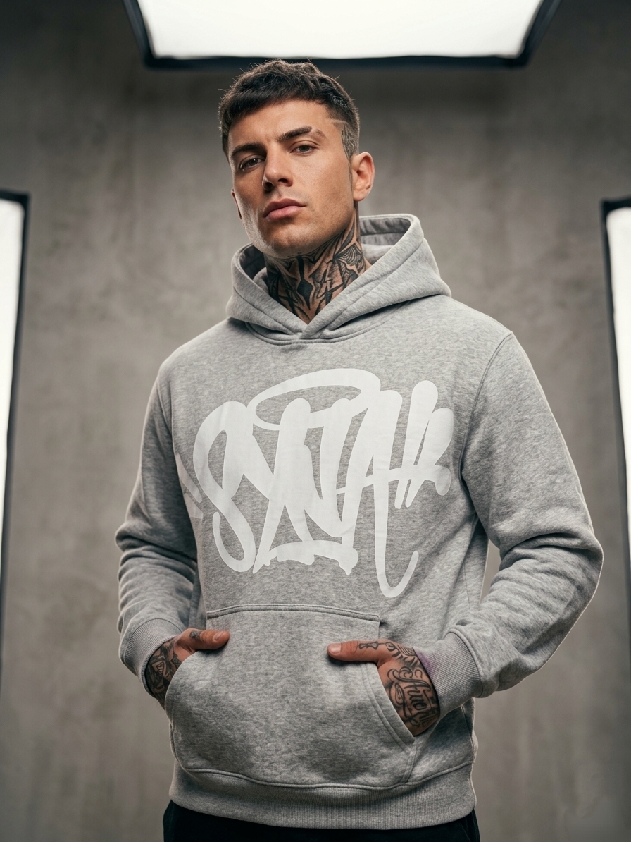 HOODIE SYNAWORLD GREY