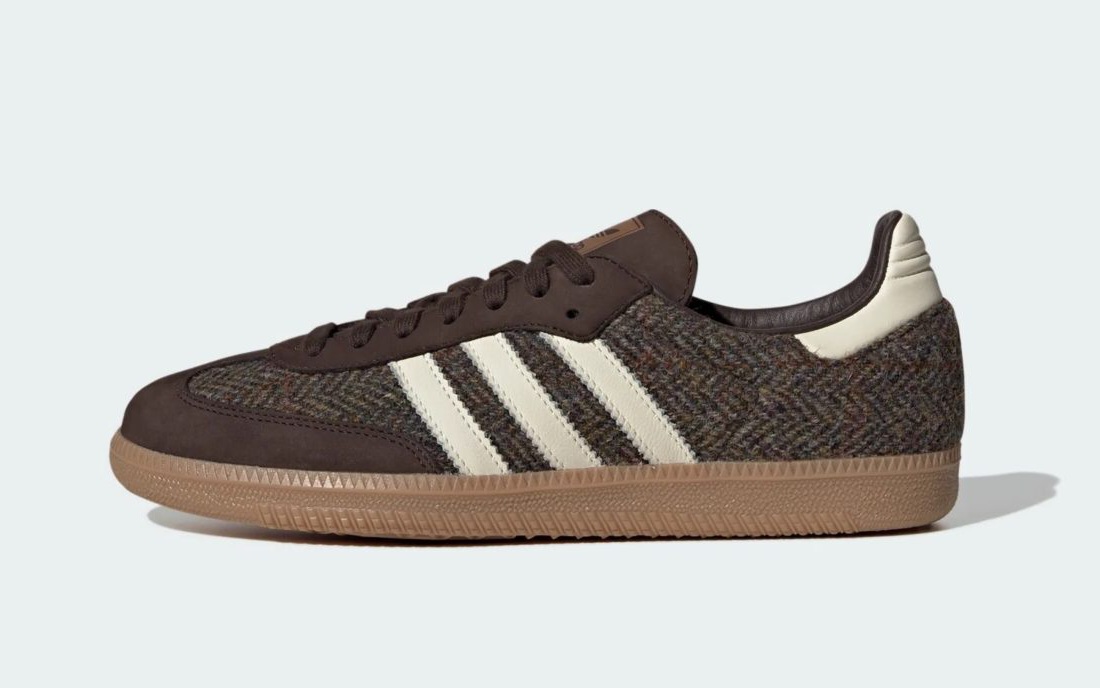 Adidas Samba OG Dark Brown Tweed